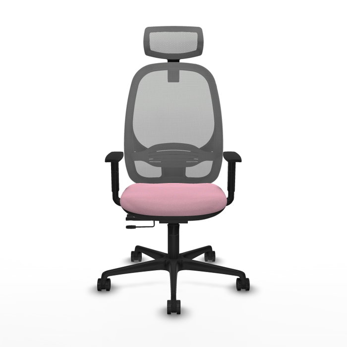 PIQUERAS Y CRESPO Silla de oficina Cilanco Rosa y Gris PIQUERAS Y CRESPO Silla de oficina Cilanco Rosa y Gris