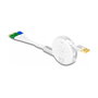 DeLOCK Cable de carga retráctil 3 en 1 USB-A a Micro USB y 2 x USB Type-C, Blanco