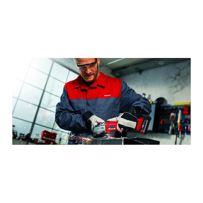 Einhell AXXIO 18/125 Q Amoladora Angular a Batería 125mm, 18V, Sin Cable, 1.54kg - Negro/Rojo Einhell AXXIO 18/125 Q Amoladora Angular a Batería 125mm, 18V, Sin Cable, 1.54kg - Negro/Rojo
