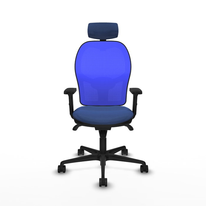 PIQUERAS Y CRESPO Silla de oficina Jorquera Azul Marino y Azul PIQUERAS Y CRESPO Silla de oficina Jorquera Azul Marino y Azul