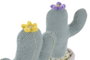 DKD Home Decor Sujetapuertas de Poliéster Cactus Surtido de 2 Unidades