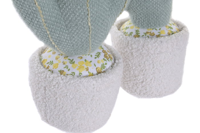 DKD Home Decor Sujetapuertas de Poliéster Cactus Surtido de 2 Unidades