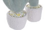 DKD Home Decor Sujetapuertas de Poliéster Cactus Surtido de 2 Unidades