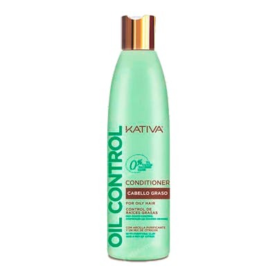 Kativa Acondicionador OIL CONTROL para Cabello Graso con Arcilla, Cítricos y Mentol 355 ml Kativa Acondicionador OIL CONTROL para Cabello Graso con Arcilla, Cítricos y Mentol 355 ml
