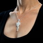 Weta Workshop Colgante & Collar de Arwen Evenstar Réplica 1/1 en Plata de ley