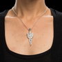 Weta Workshop Colgante & Collar de Arwen Evenstar Réplica 1/1 en Plata de ley