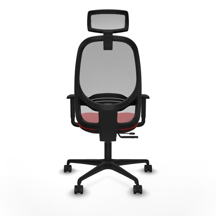 PIQUERAS Y CRESPO Silla de oficina Cilanco con mecanismo Sincro/Traslack Rojo/Gris PIQUERAS Y CRESPO Silla de oficina Cilanco con mecanismo Sincro/Traslack Rojo/Gris