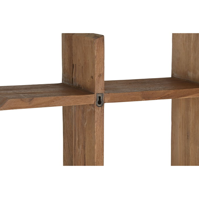 DKD Home Decor Estantería de Pared de Teca 120x15x120