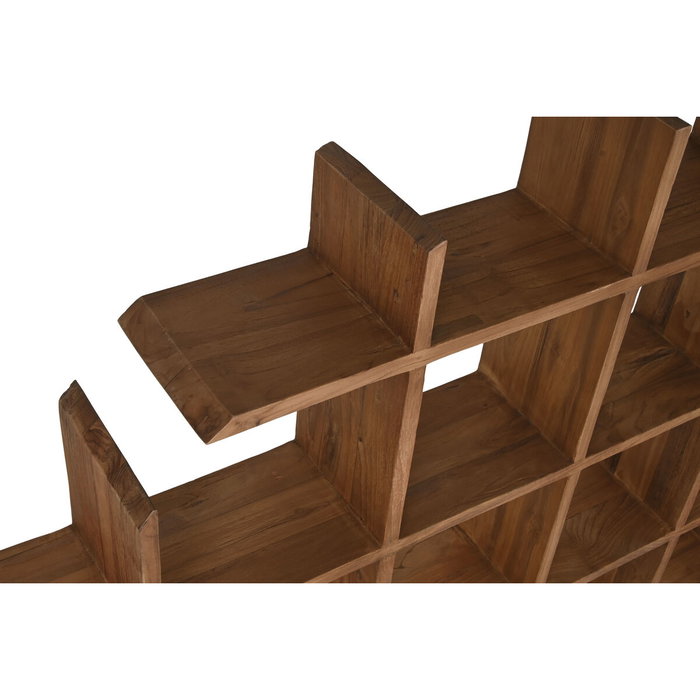 DKD Home Decor Estantería de Pared de Teca 120x15x120