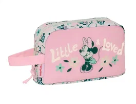 Portameriendas Térmico Minnie Mouse Minty Rosa 21,5 x 12 x 6,5 cm