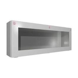 Rittal-Werk Bus-Gehäuse KX, Chapa de acero con ventana de observación, 800x3