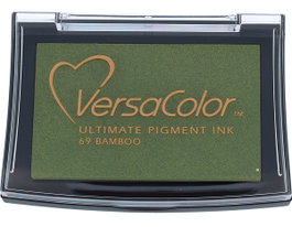 Tsukineko Almohadilla de tinta VERSACOLOR color bambú 95x65mm