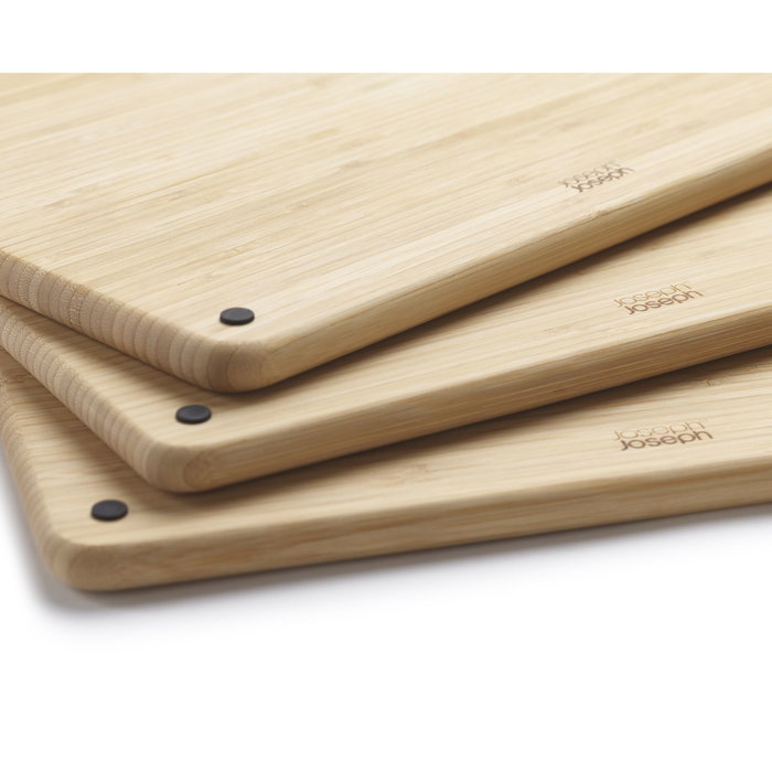 Joseph Joseph Folio Bamboo Set de 3 tablas de cortar con bloque de bambú y acero inoxidable Joseph Joseph Folio Bamboo Set de 3 tablas de cortar con bloque de bambú y acero inoxidable
