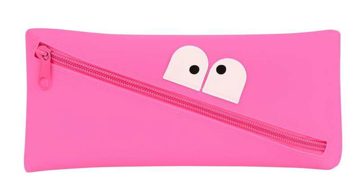 Safta Portatodo Silicona Caritas Fucsia 22x11x1cm