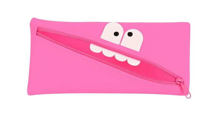 Safta Portatodo Silicona Caritas Fucsia 22x11x1cm