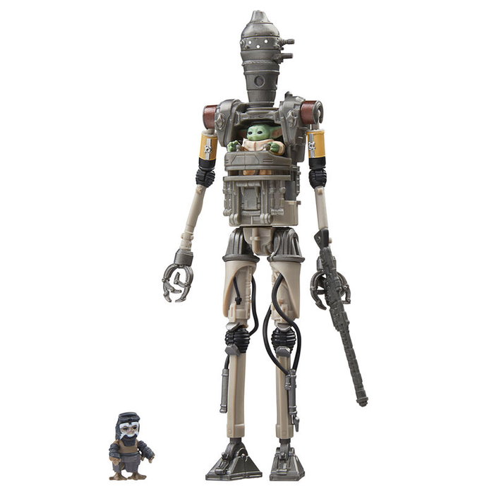 Hasbro Star Wars The Vintage Collection Set de 3 Figuras IG-12, Grogu y Anzellan Hasbro Star Wars The Vintage Collection Set de 3 Figuras IG-12, Grogu y Anzellan