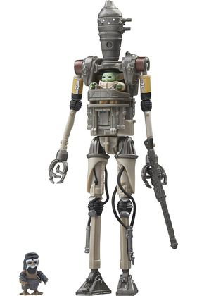 Hasbro Star Wars The Vintage Collection Set de 3 Figuras IG-12, Grogu y Anzellan