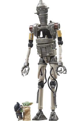 Hasbro Star Wars The Vintage Collection Set de 3 Figuras IG-12, Grogu y Anzellan
