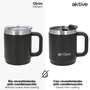AKTIVE Taza Térmica Acero Inox