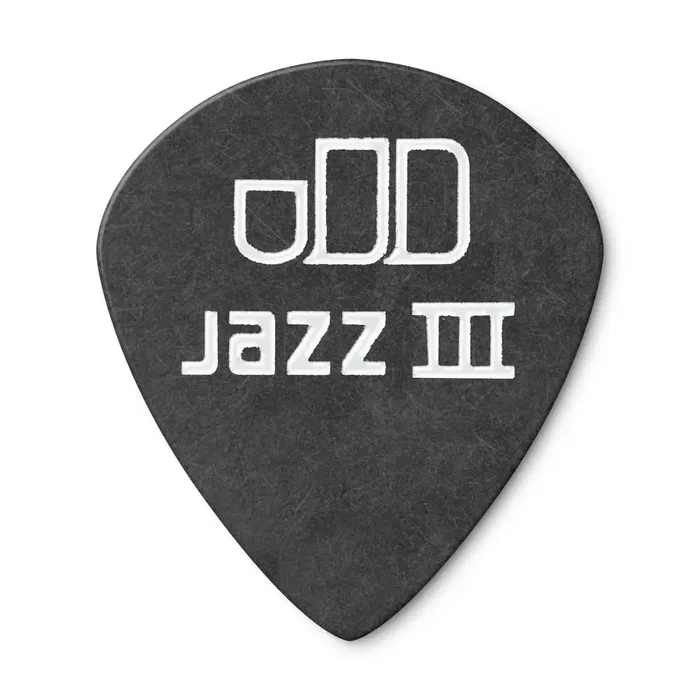 DUNLOP Púas Tortex Pitch Black Jazz III 0,50 mm (pack de 12) DUNLOP Púas Tortex Pitch Black Jazz III 0,50 mm (pack de 12)
