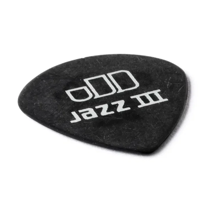 DUNLOP Púas Tortex Pitch Black Jazz III 0,50 mm (pack de 12) DUNLOP Púas Tortex Pitch Black Jazz III 0,50 mm (pack de 12)