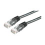 ROLINE Patchkabel Cat.5e Clase D UTP Negro 1m