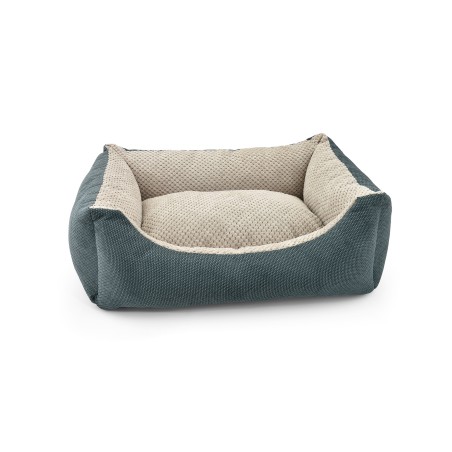 Nayeco Cuna Elaia 3- Aqua 63x51x21 cm para Mascotas, Cama Cómoda y Lavable con Borde Elevado, Fabricación Nacional, Anti-manchas y Repelente al Agua Nayeco Cuna Elaia 3- Aqua 63x51x21 cm para Mascotas, Cama Cómoda y Lavable con Borde Elevado, Fabricación Nacional, Anti-manchas y Repelente al Agua