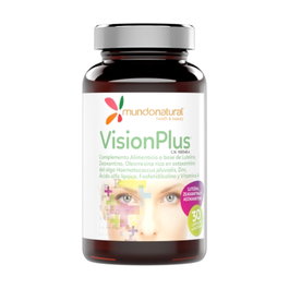 Mundonatural Visionplus Liposomado 30 Cápsulas, Luteína, Zeaxantina, Zinc y Vitamina A para el Cuidado de la Vista