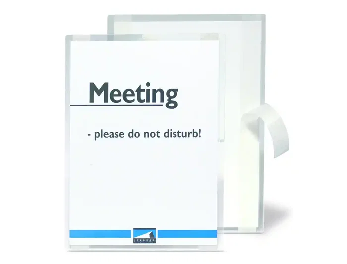 Djois Bolsa de plastificar manual en frío Din A4 300 mc con dorso adhesivo - Pack 10 unidades