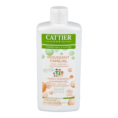Cattier Gel de Ducha y Champú Familiar sin sulfatos 500ml