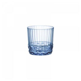 Bormioli Rocco Vaso Sapphire Blue America20S 370 Ml (6 Unidades) Vidrio Resistente Apto Lavavajillas