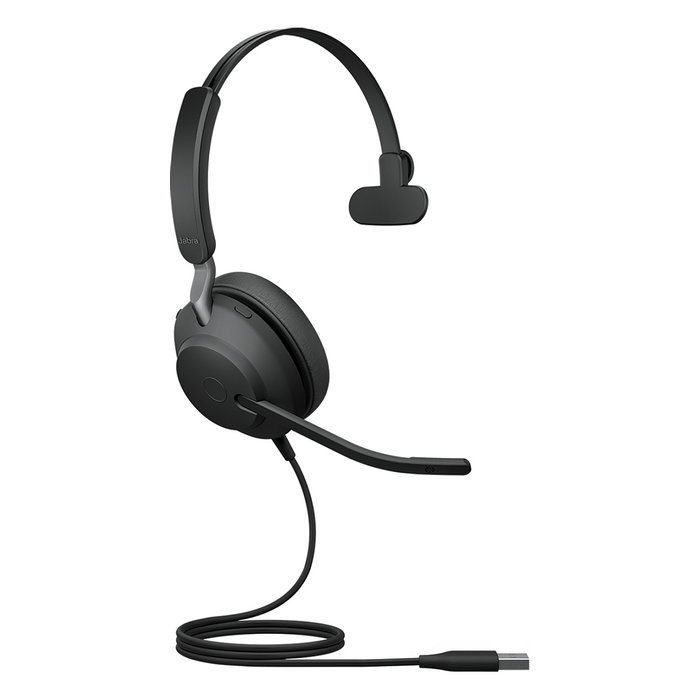 Jabra Evolve2 40 SE Mono UC USB-A Black Jabra Evolve2 40 SE Mono UC USB-A Black