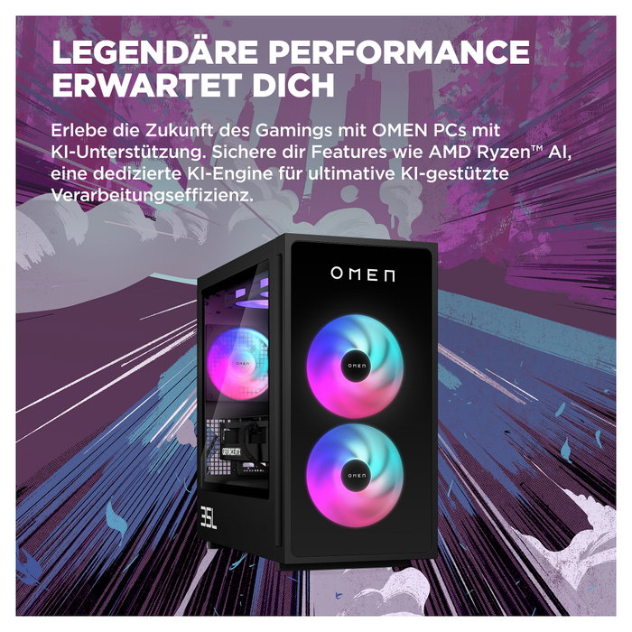 HP OMEN GT16-0083ng 35L con Ryzen 7, 32GB RAM, 3TB SSD y RTX 5070 Ti HP OMEN GT16-0083ng 35L con Ryzen 7, 32GB RAM, 3TB SSD y RTX 5070 Ti