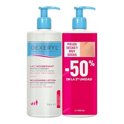 Dexeryl Loción Nutritiva Pack 2 x 500 ml