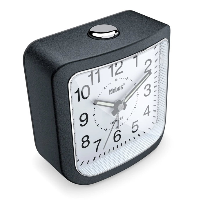 Mebus Despertador de Cuarzo 56987 Gris Oscuro Mebus Despertador de Cuarzo 56987 Gris Oscuro