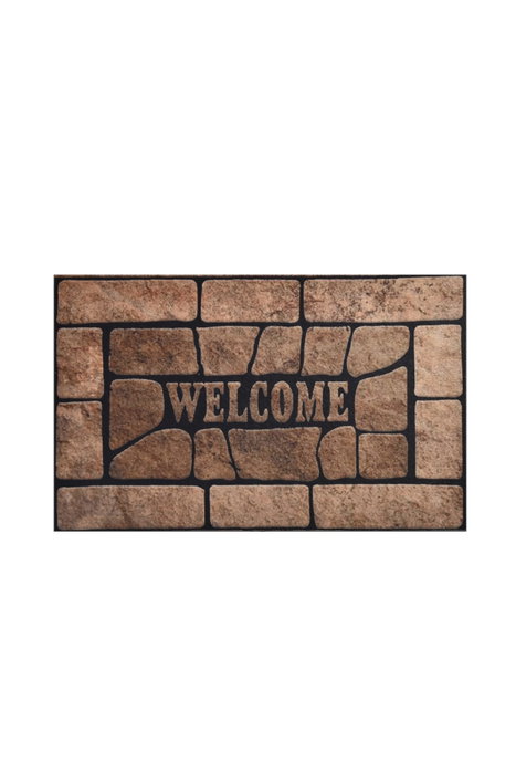 Conceptum Felpudo PVC 40 x 60 cm Antideslizante Lavable a Máquina para Entrada de Hogar