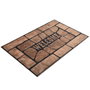 Conceptum Felpudo PVC 40 x 60 cm Antideslizante Lavable a Máquina para Entrada de Hogar