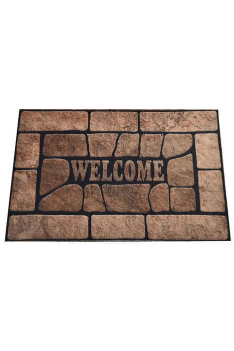 Conceptum Felpudo PVC 40 x 60 cm Antideslizante Lavable a Máquina para Entrada de Hogar