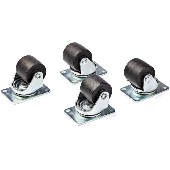 Startech Juego de 4 Ruedas Universales M6 de 2 Pulgadas para Racks RKCASTER2 Startech Juego de 4 Ruedas Universales M6 de 2 Pulgadas para Racks RKCASTER2