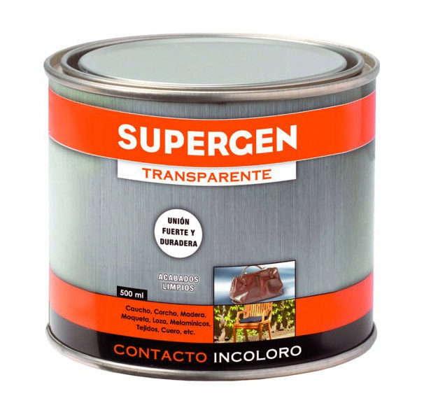 SUPERGEN Pegamento Incoloro 500 ml SUPERGEN Pegamento Incoloro 500 ml