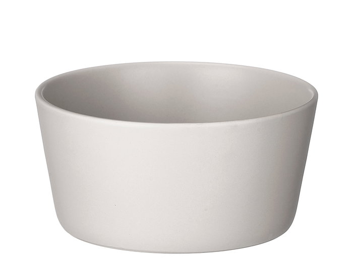 Vessia Plato Hondo 15 cm Liso Gris Cerámica (Set de 24)