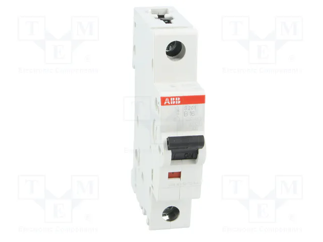ABB S201-B16 Disyuntor Compacto 16 A 1-polos