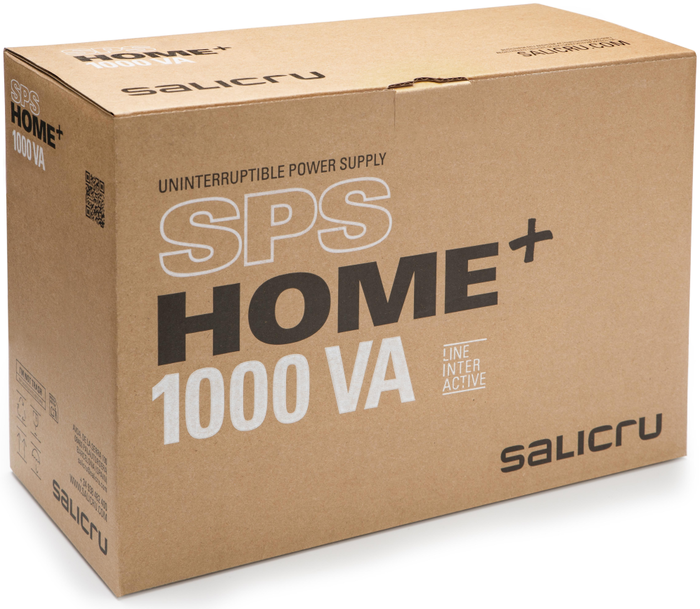 Salicru SPS 1000 HOME+ 1000VA/600W 8 Salidas Rojo