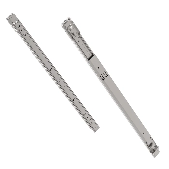 Unykach Kit de raíles telescópicos UK514208G4 para rack 2U, 40 kg, Plata Unykach Kit de raíles telescópicos UK514208G4 para rack 2U, 40 kg, Plata