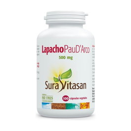 Sura Vitasan Lapacho Pau D'Arco 500mg 100 cápsulas