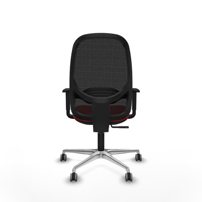 PIQUERAS Y CRESPO Silla de Oficina Cilanco con Mecanismo Sincro Rojo y Negro PIQUERAS Y CRESPO Silla de Oficina Cilanco con Mecanismo Sincro Rojo y Negro
