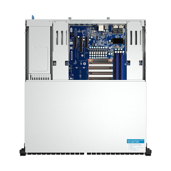 QNAP TS-h3077AFU-R5-32G NAS de 2U con 30 bahías, AMD Ryzen 5 Pro y 32 GB DDR5 QNAP TS-h3077AFU-R5-32G NAS de 2U con 30 bahías, AMD Ryzen 5 Pro y 32 GB DDR5