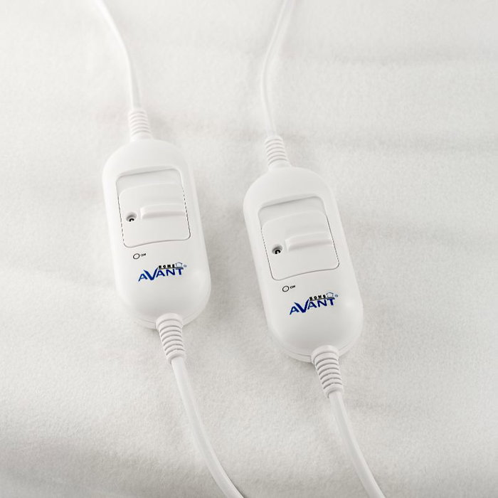 AVANT Calientacamas Doble 160x140 cm, 120W - Manta Eléctrica para Cama Grande