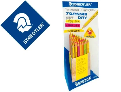 Staedtler Lápices de Colores Triplus Jumbo con Expositor de 48 Unidades