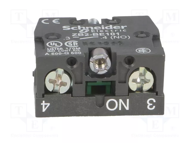 Schneider Electric ZB2BE101 Interruptor de ayuda negro Schneider Electric ZB2BE101 Interruptor de ayuda negro